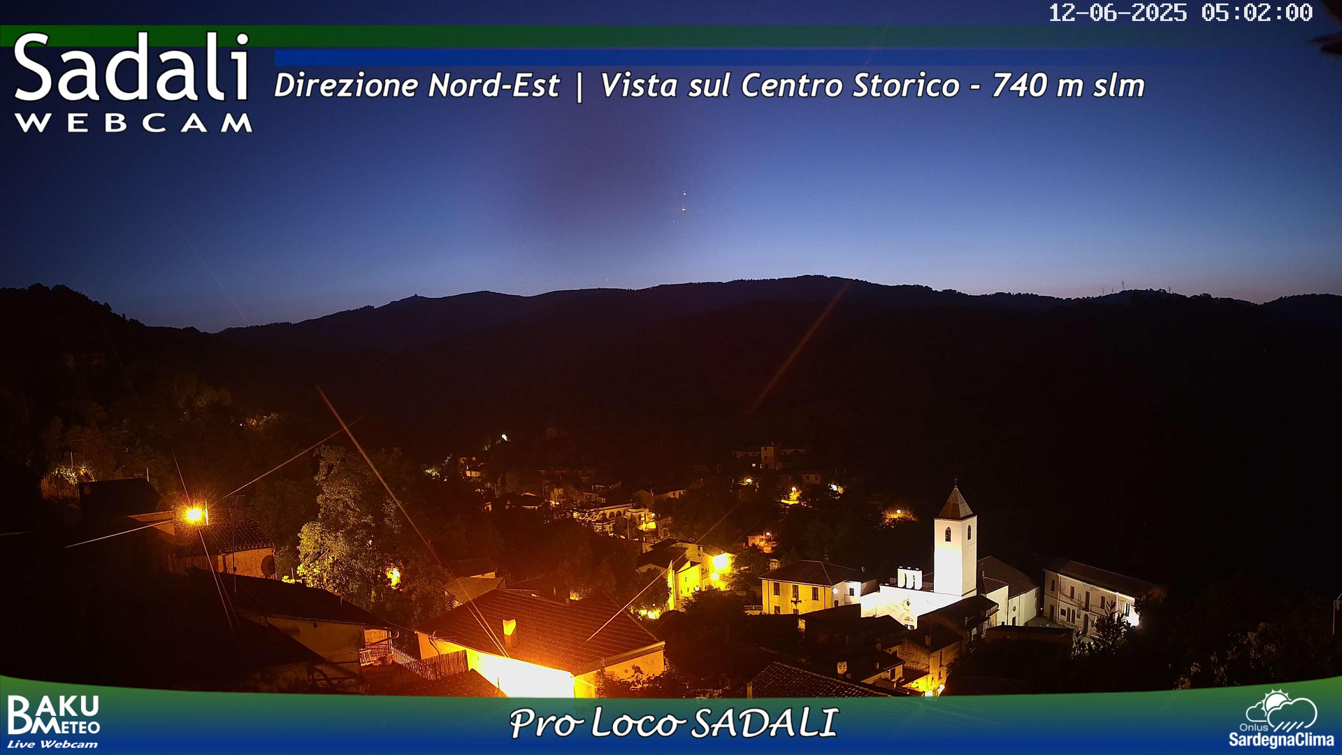 time-lapse frame, Sadali webcam