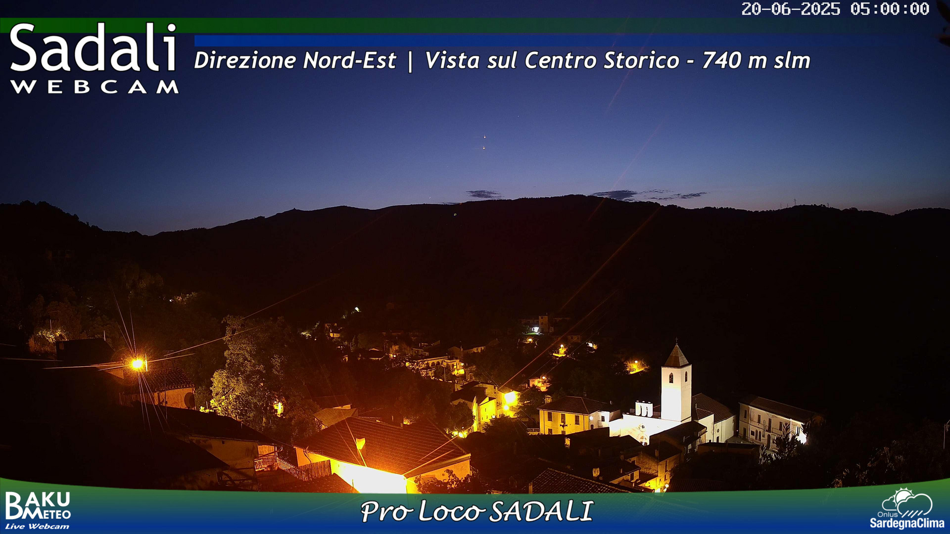 time-lapse frame, Sadali webcam