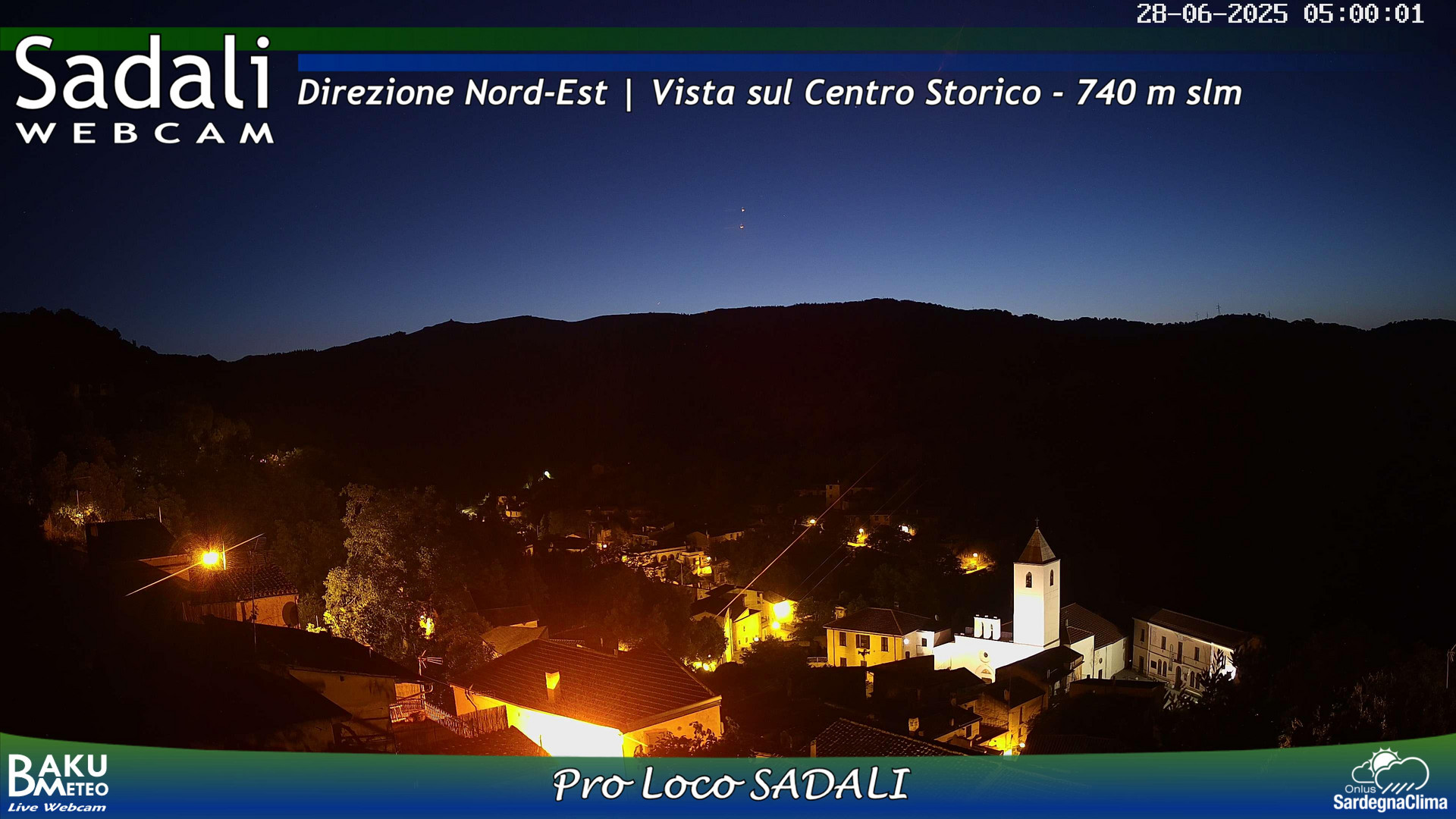 time-lapse frame, Sadali webcam