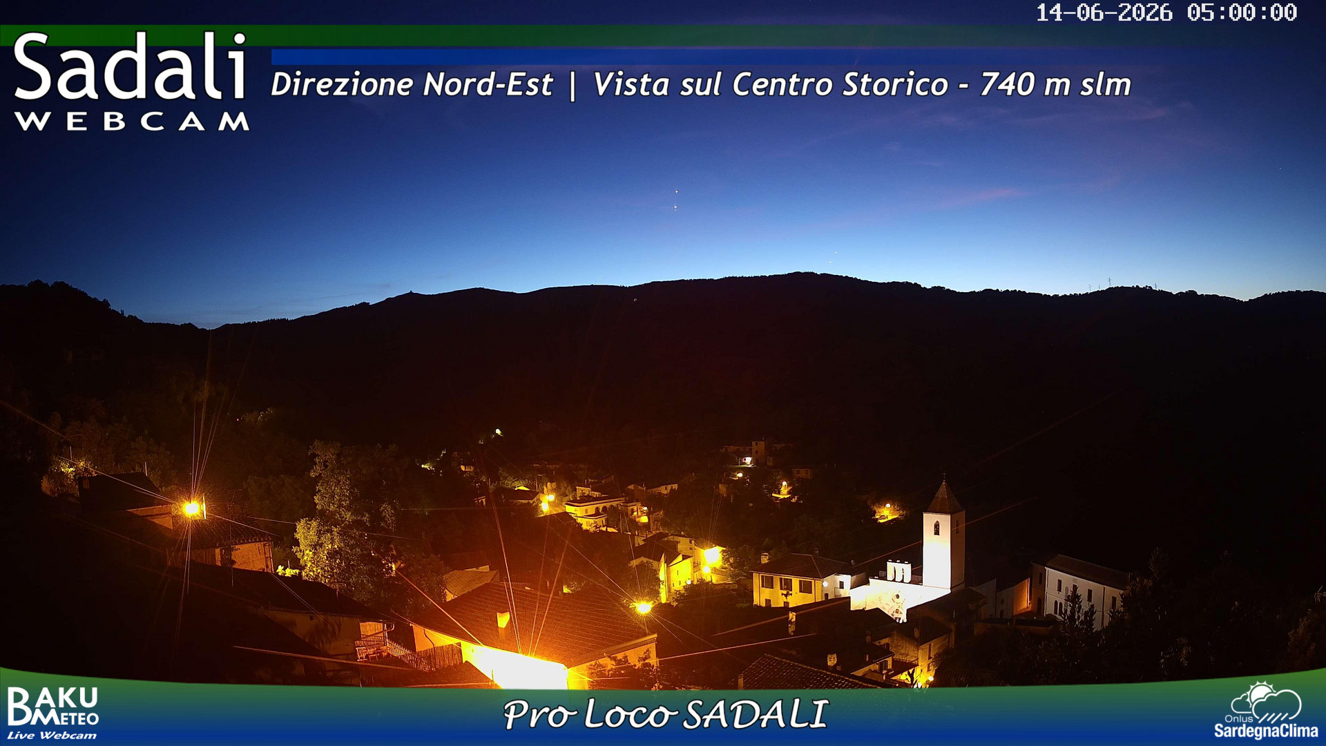 time-lapse frame, Sadali webcam