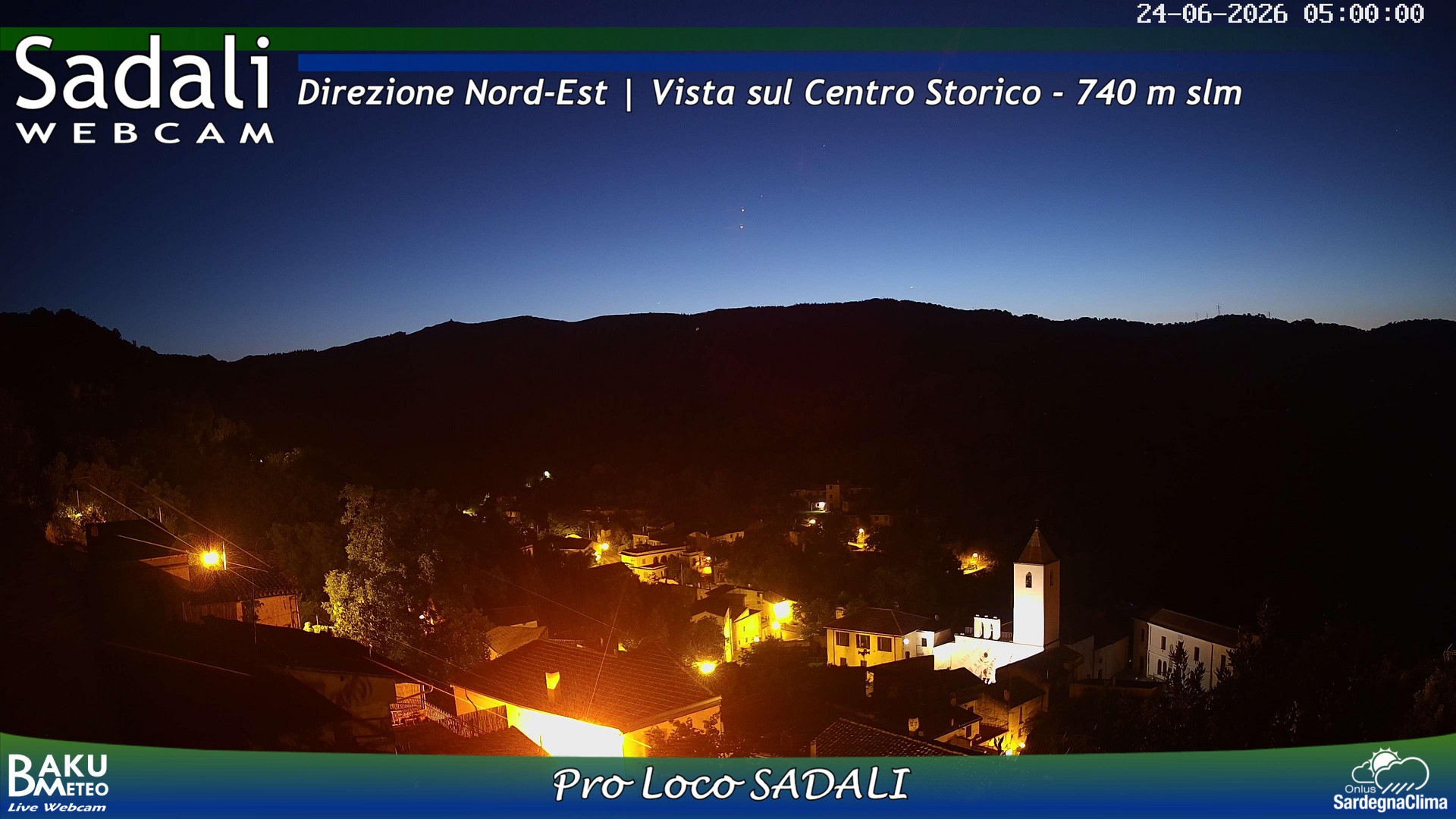 time-lapse frame, Sadali webcam