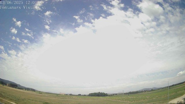 time-lapse frame, Fontanars webcam