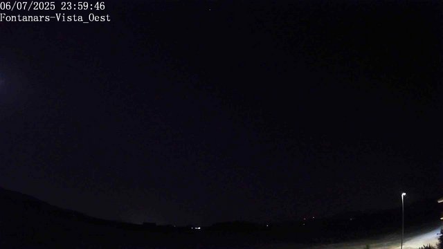 time-lapse frame, Fontanars webcam