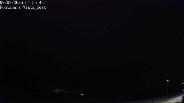 time-lapse frame, Fontanars webcam