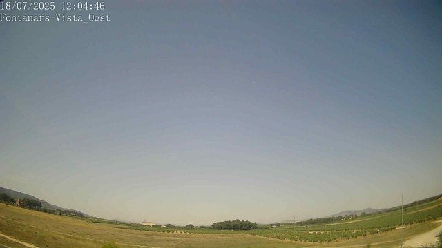 time-lapse frame, Fontanars webcam