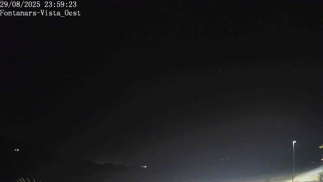time-lapse frame, Fontanars webcam