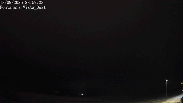 time-lapse frame, Fontanars webcam