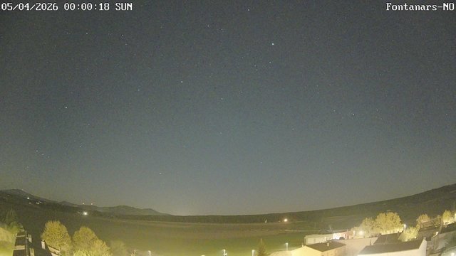 time-lapse frame, Fontanars webcam