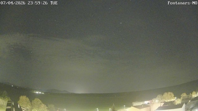 time-lapse frame, Fontanars webcam