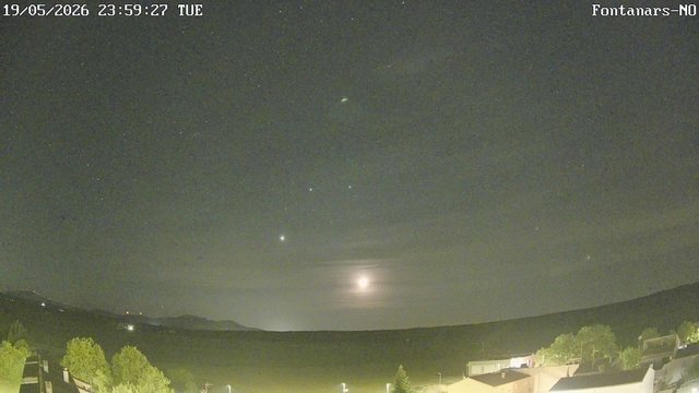 time-lapse frame, Fontanars webcam