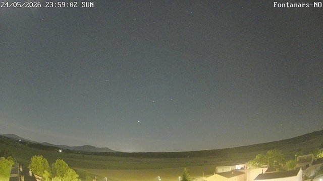 time-lapse frame, Fontanars webcam