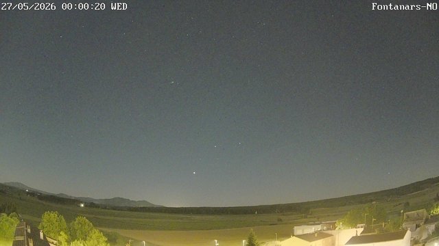 time-lapse frame, Fontanars webcam