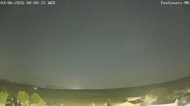 time-lapse frame, Fontanars webcam
