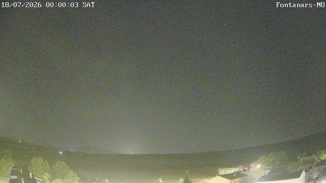 time-lapse frame, Fontanars webcam