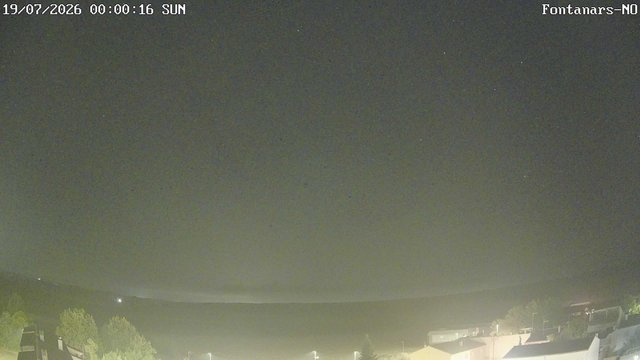 time-lapse frame, Fontanars webcam