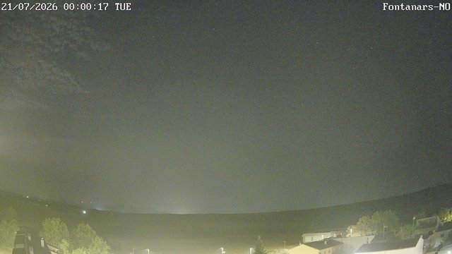 time-lapse frame, Fontanars webcam