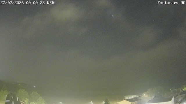 time-lapse frame, Fontanars webcam