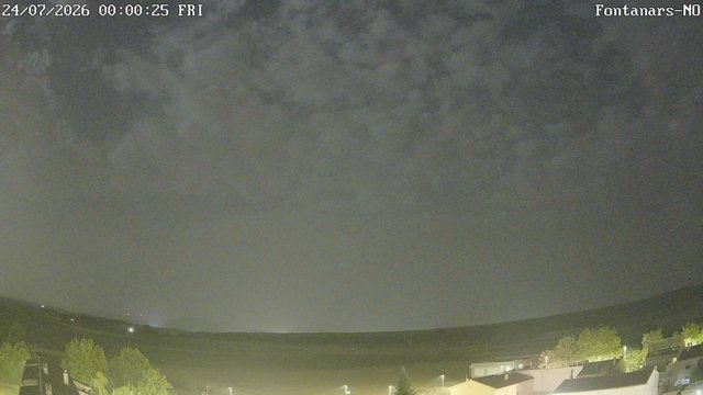 time-lapse frame, Fontanars webcam