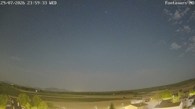 time-lapse frame, Fontanars webcam
