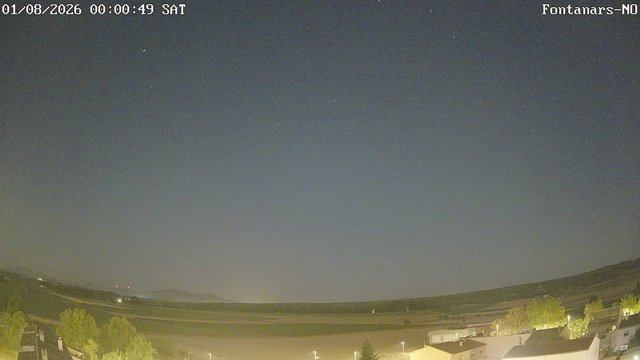 time-lapse frame, Fontanars webcam