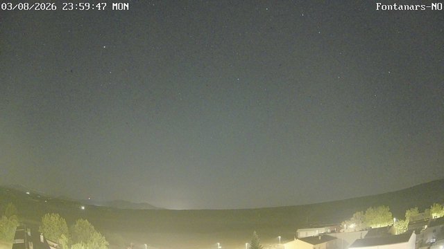 time-lapse frame, Fontanars webcam