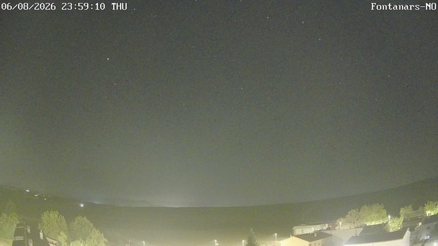 time-lapse frame, Fontanars webcam