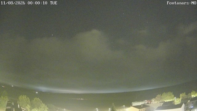 time-lapse frame, Fontanars webcam