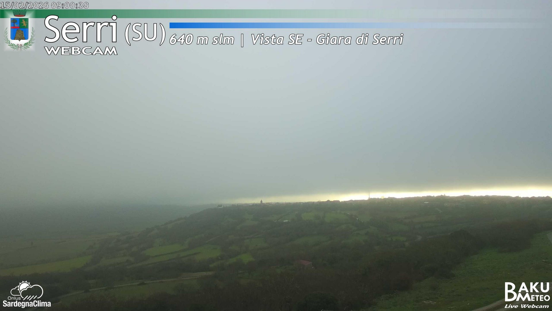 time-lapse frame, Serri webcam