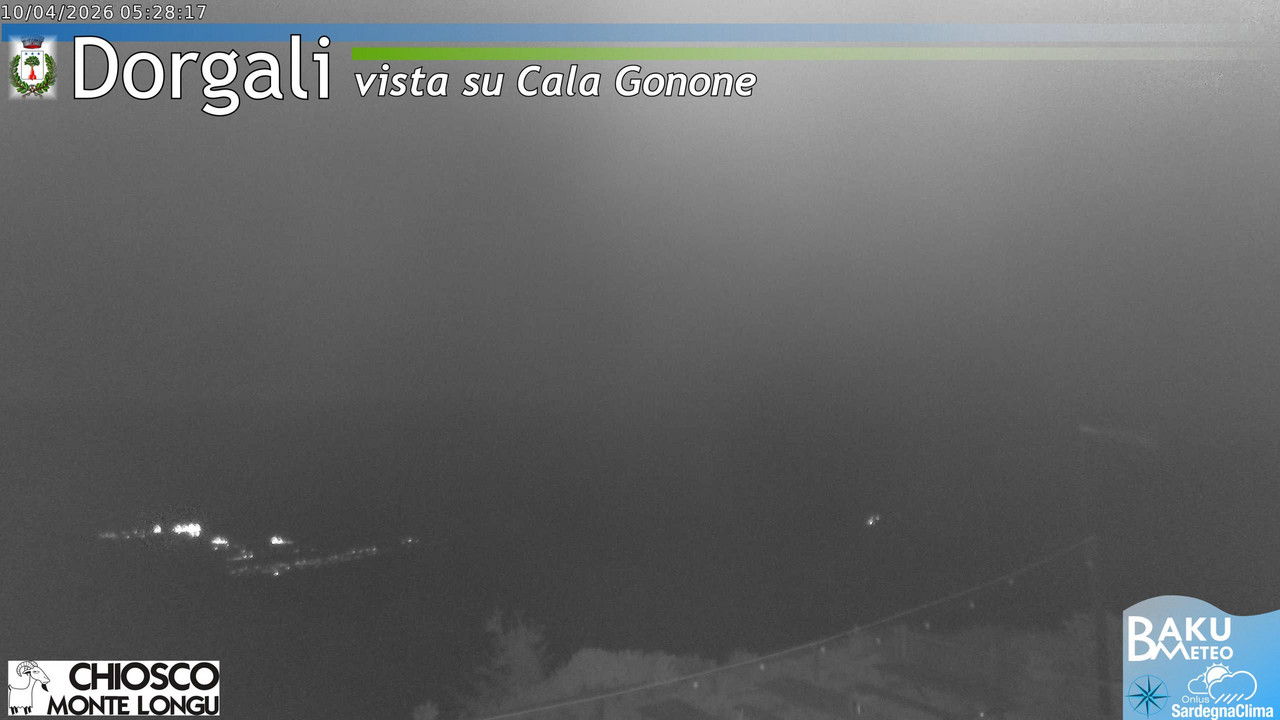 time-lapse frame, Monte Longu webcam