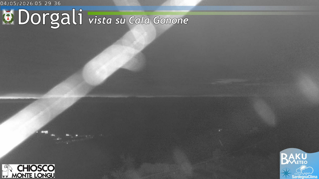 time-lapse frame, Monte Longu webcam