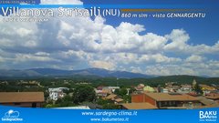 view from Villanova Strisaili on 2026-06-23