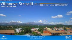 view from Villanova Strisaili on 2026-07-03
