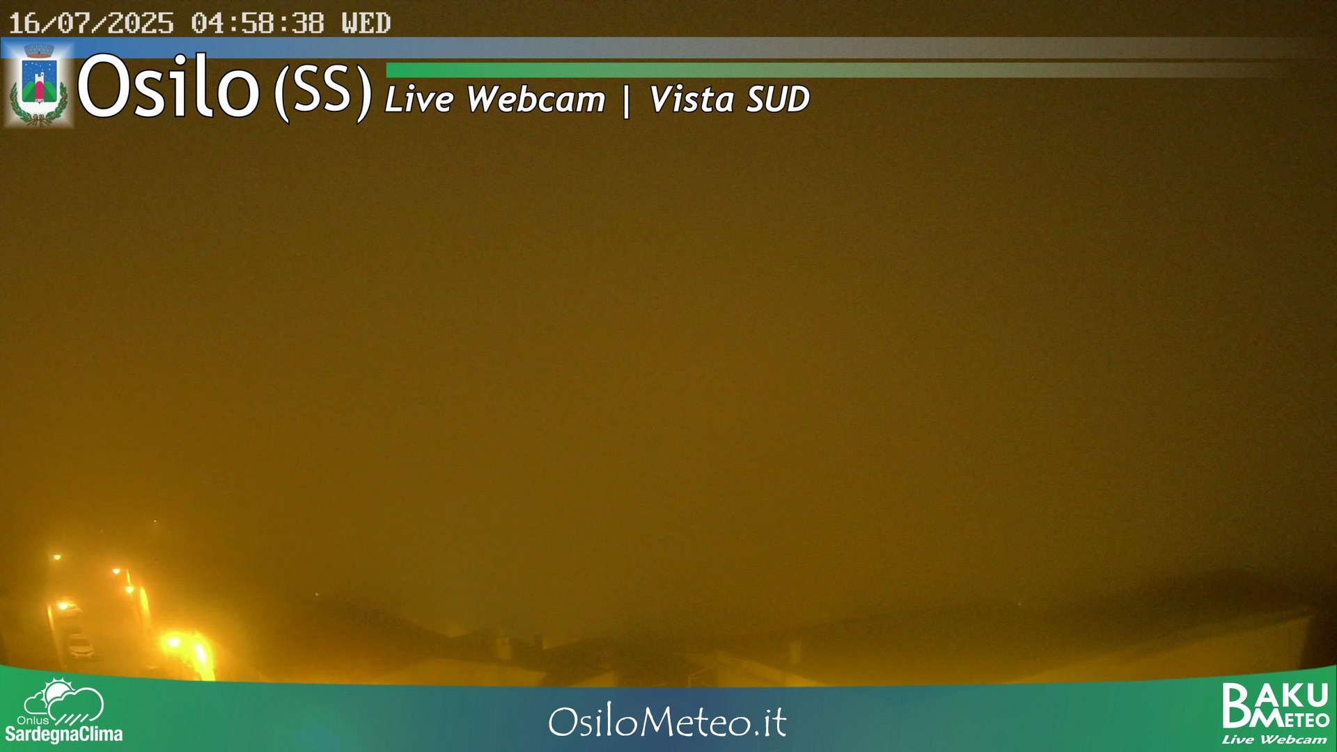 time-lapse frame, Osilo New webcam