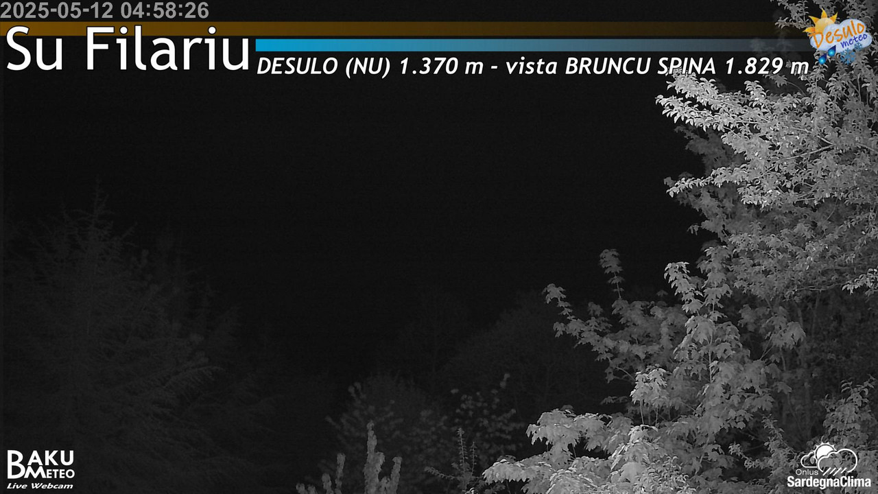 time-lapse frame, Su Filariu webcam