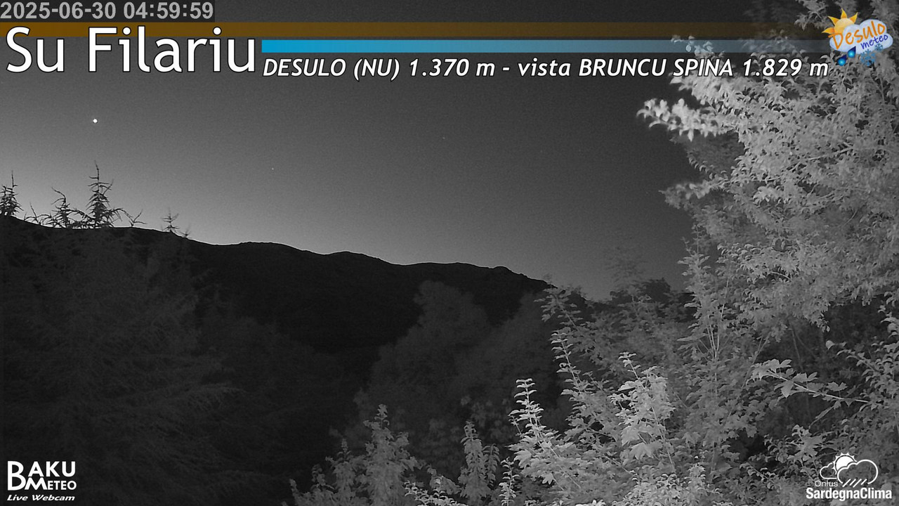 time-lapse frame, Su Filariu webcam