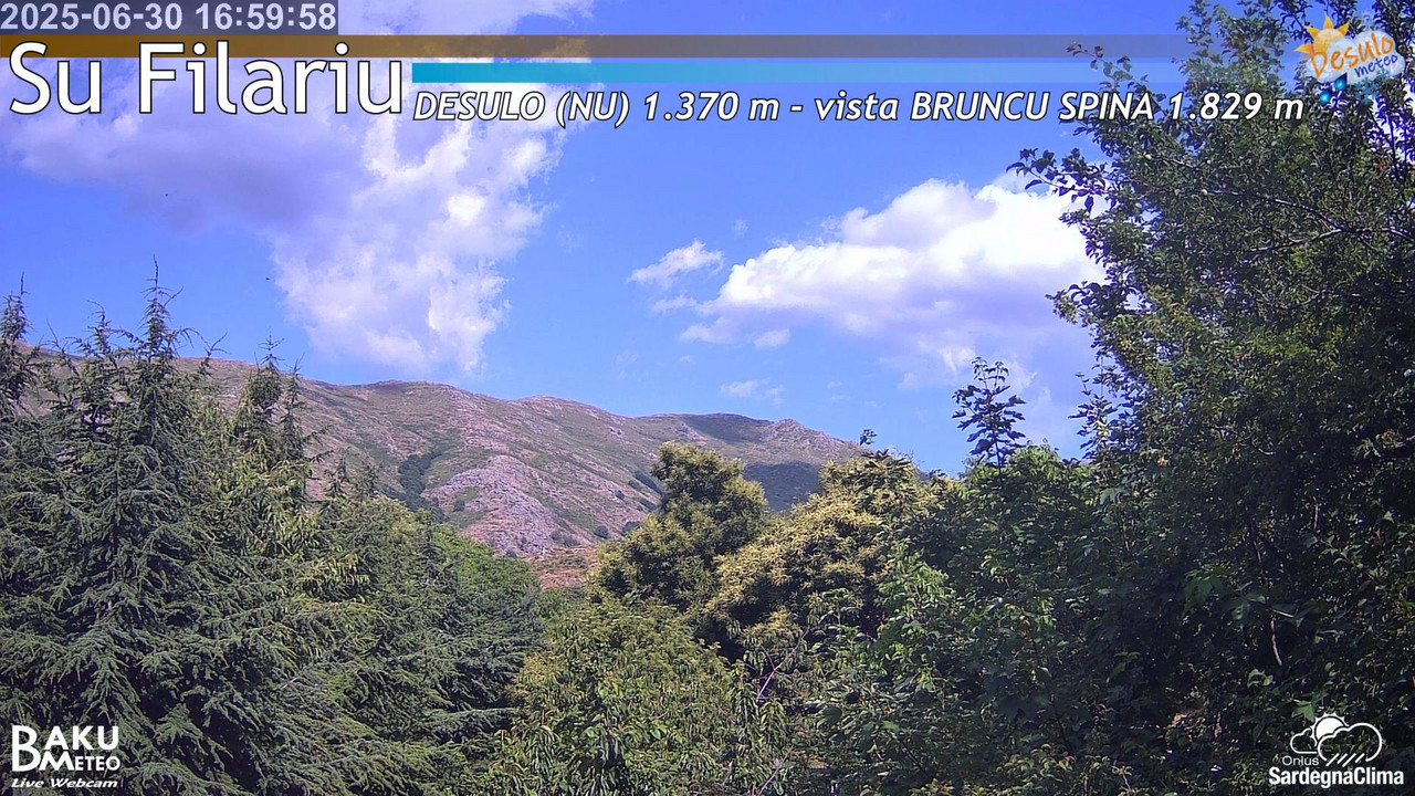 time-lapse frame, Su Filariu webcam