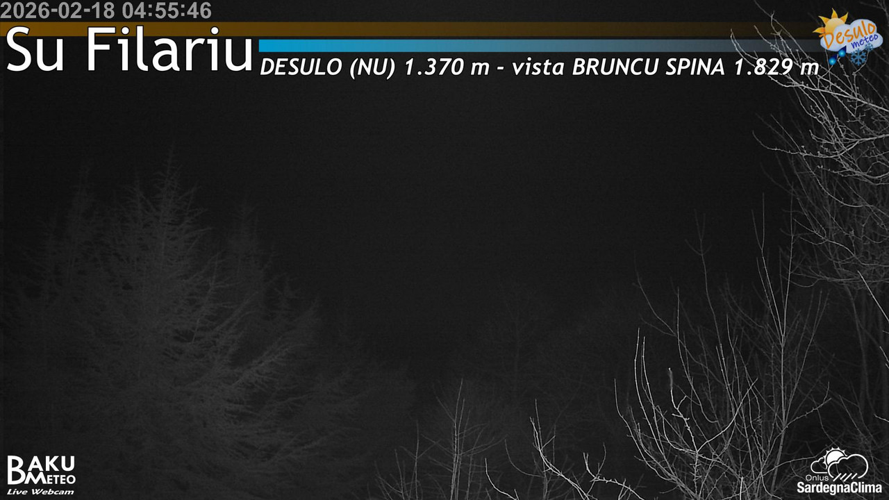 time-lapse frame, Su Filariu webcam