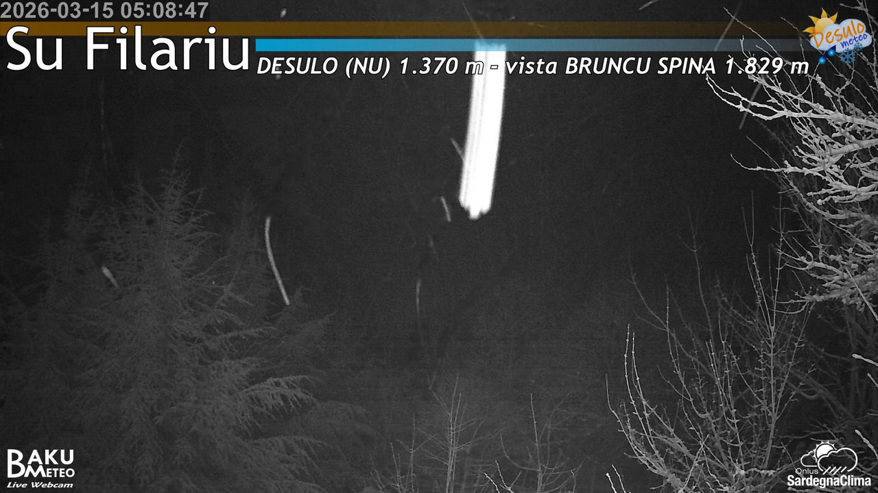 time-lapse frame, Su Filariu webcam