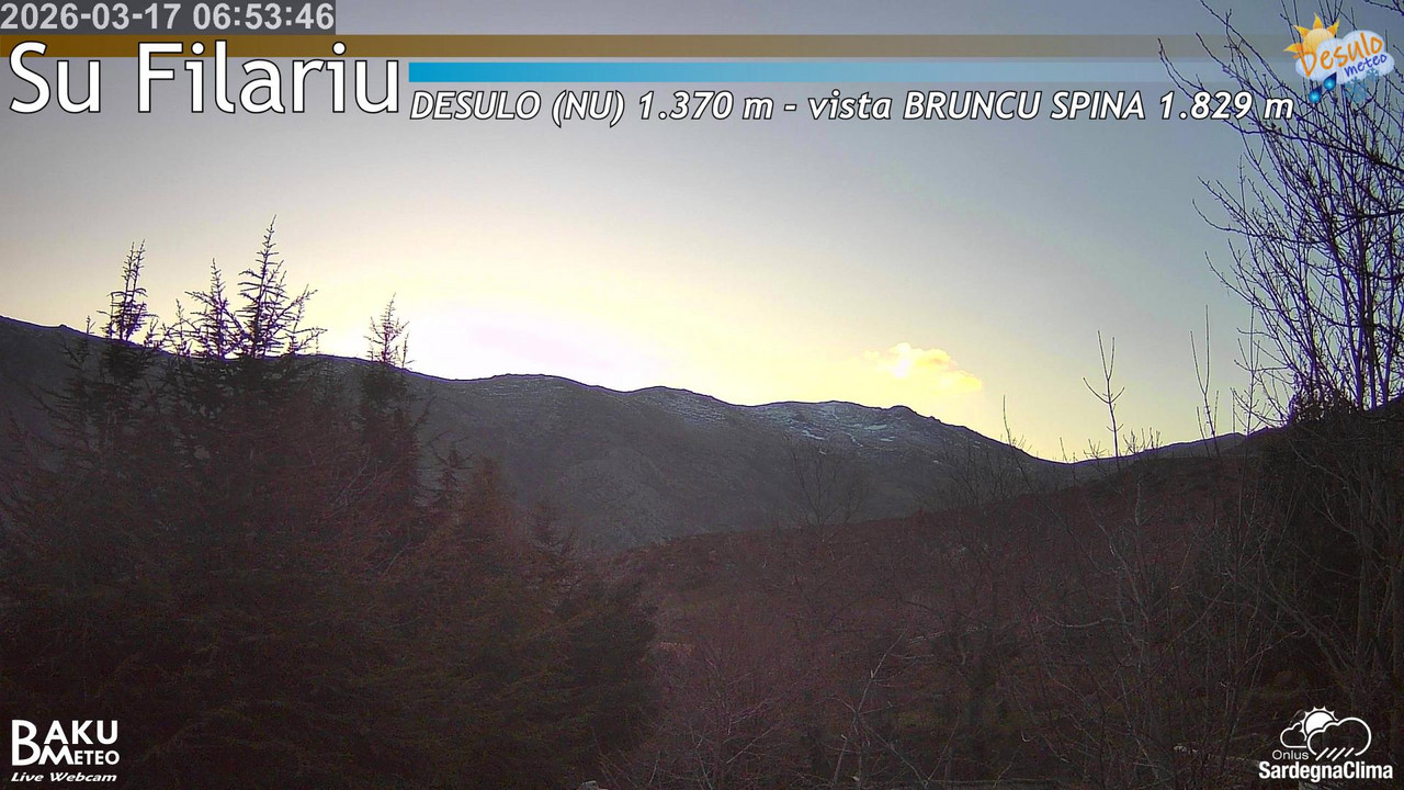 time-lapse frame, Su Filariu webcam