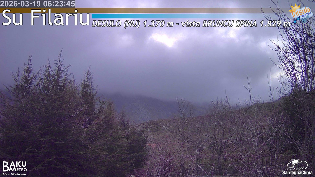 time-lapse frame, Su Filariu webcam