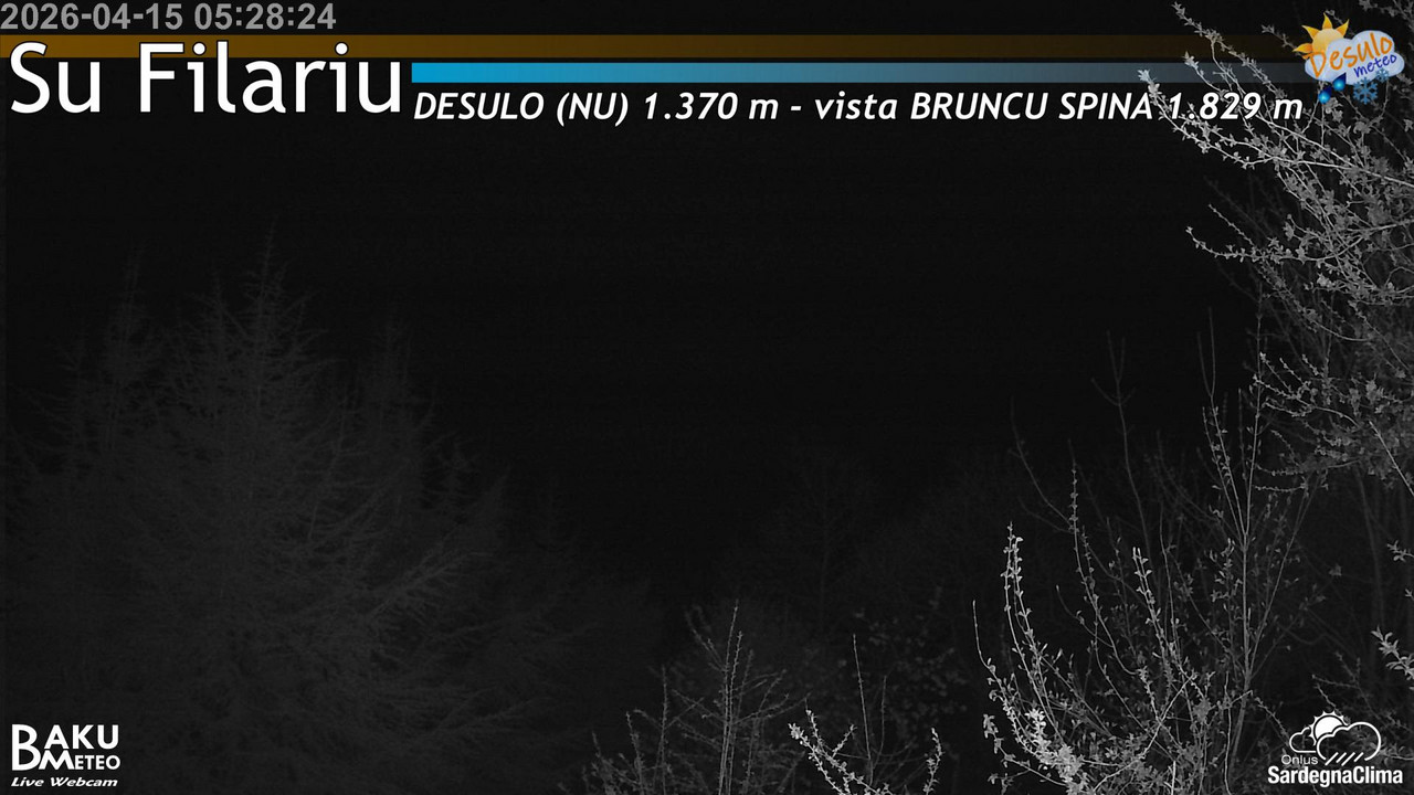 time-lapse frame, Su Filariu webcam