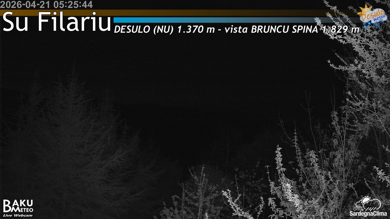 time-lapse frame, Su Filariu webcam