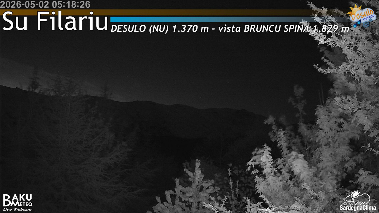 time-lapse frame, Su Filariu webcam