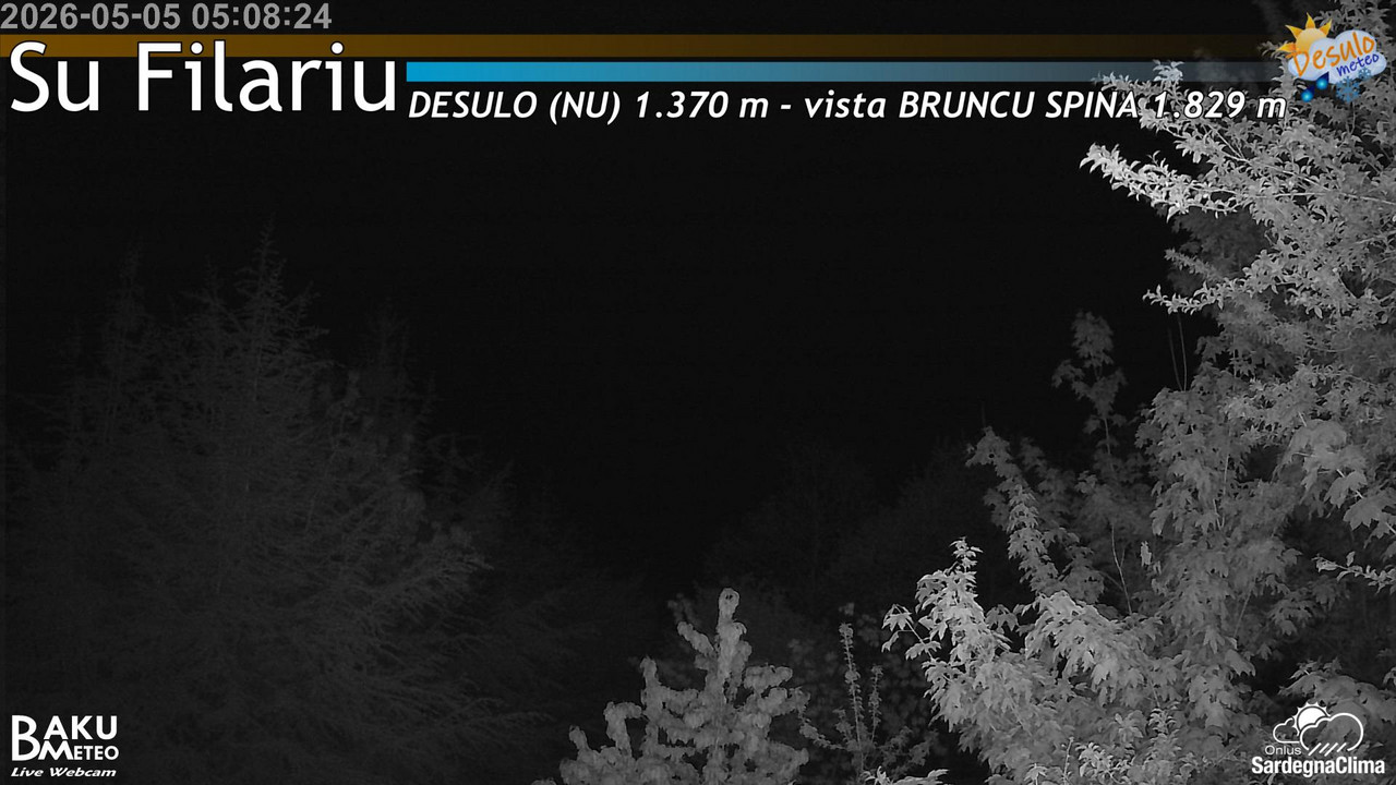 time-lapse frame, Su Filariu webcam