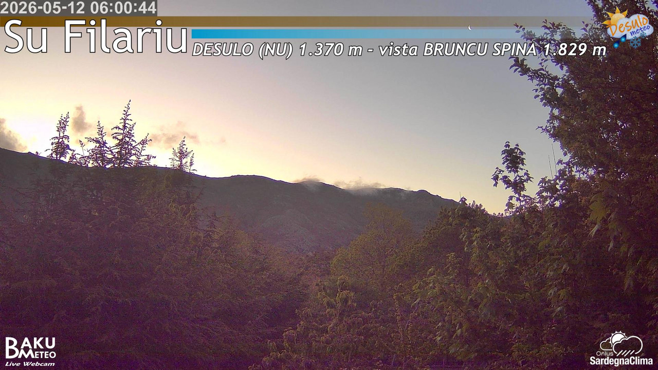 time-lapse frame, Su Filariu webcam