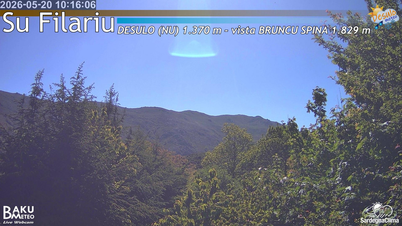 time-lapse frame, Su Filariu webcam