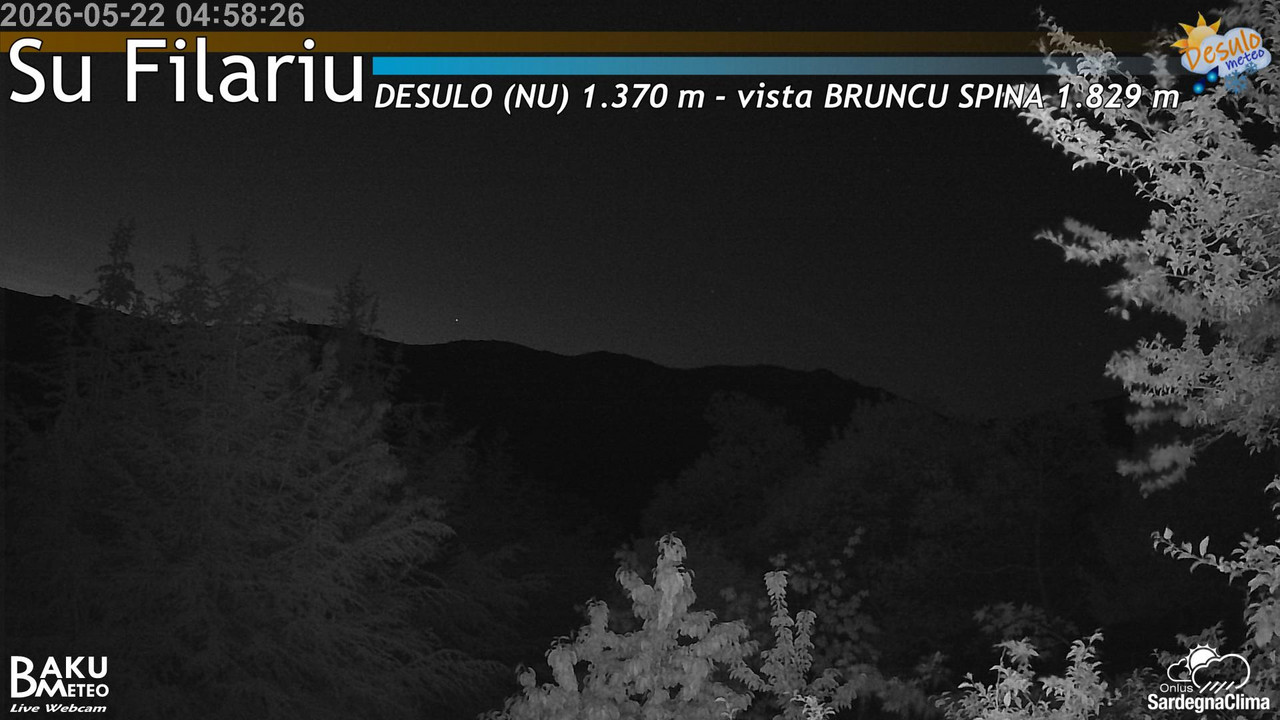 time-lapse frame, Su Filariu webcam