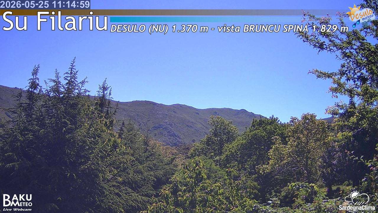 time-lapse frame, Su Filariu webcam