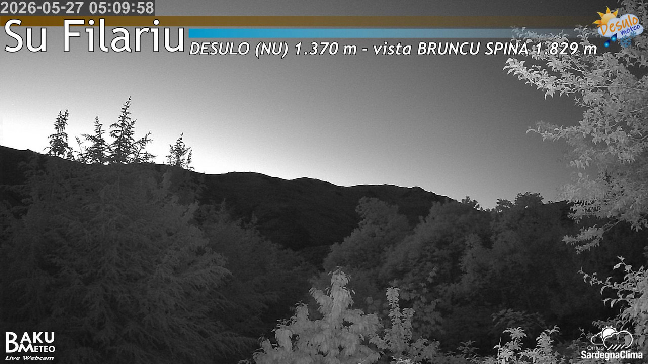 time-lapse frame, Su Filariu webcam