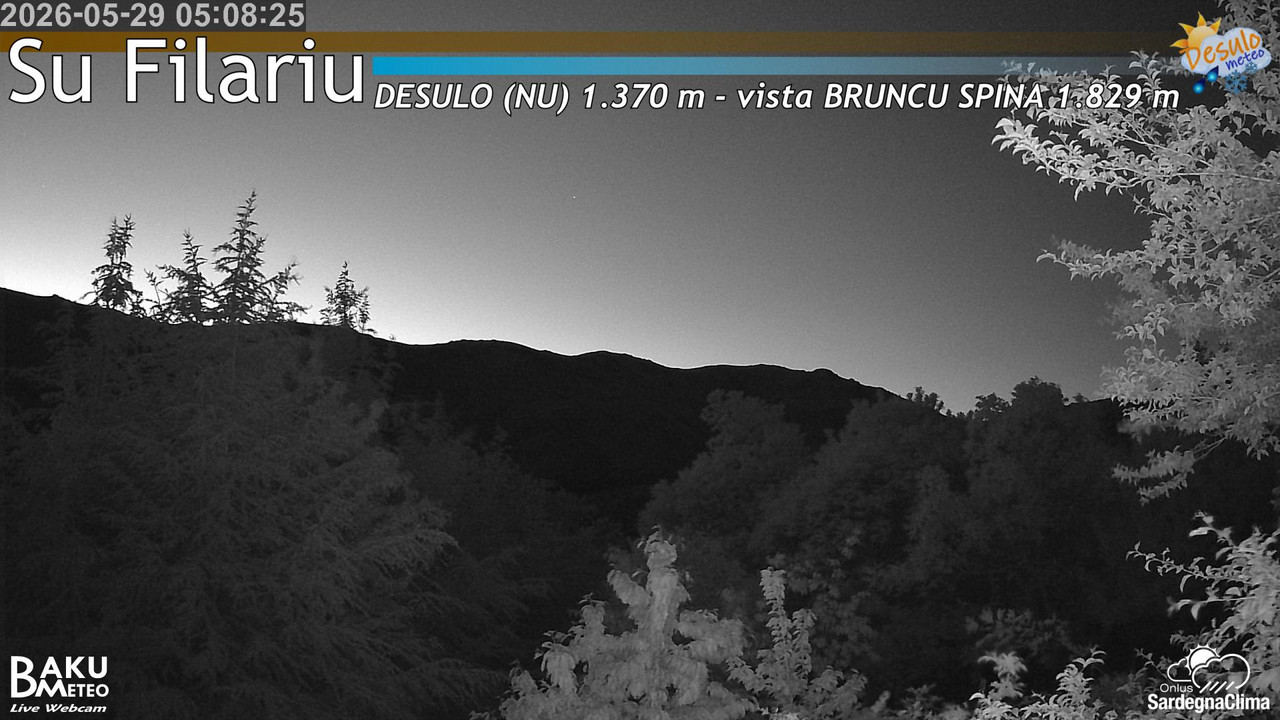 time-lapse frame, Su Filariu webcam